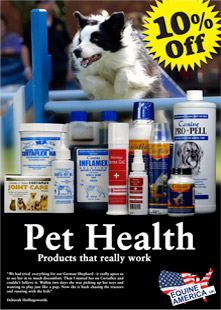 Pet Health Advert - Photography by Agri Images